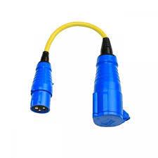 Adapter Cord 16A to 32A/250V CEE/CEE