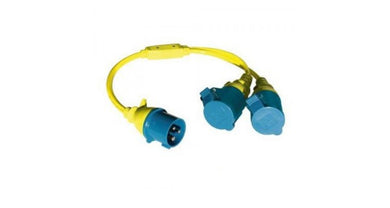 Splitter Cord 16A/250V CEE/2xCEE